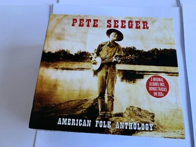 Pete Seeger "American Folk Anthology" 3CD Set *60 Tracks NRMINTEX - Image 1 of 4