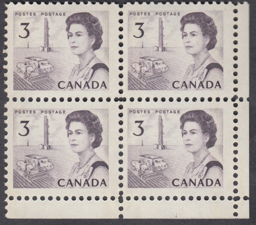 Canada - #456p QE II Centennial Corner Block - MNH - Image 1 of 1