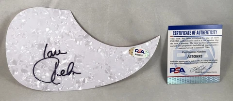 Reba McEntire Signed Acoustic PickGuard Country Music PSA/DNA 1 COA Cover