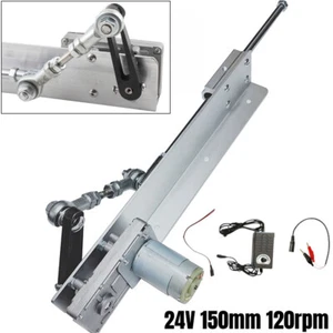 Actuador Lineal de Ciclo Recíproco Motor Telescópico Ajustable 24V 150mm 120RPM - Imagen 1 de 9