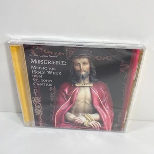 Miserere: Music For Holy Week, St John Cantius, Saint Cecilia Choir, 2017 CD New - Bild 1 von 2