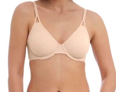 Wacoal Accord Bra Frappe Beige 36DD Underwired High Apex Contour T-Shirt 600409 - Image 1 of 4