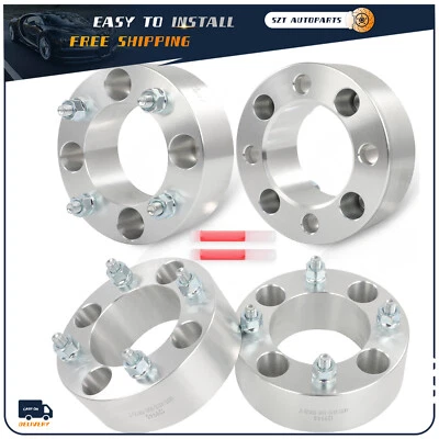 4X 2" Wheel Spacers 4x115 For Arctic Cat Yamaha Banshee Raptor Warrior M10x1.25 - Image 1 of 4