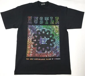 HUSTLE T-shirt Money Cash $ Urban Streetwear 100% Cotton Men's Tee New - Picture 1 of 4
