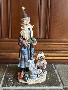RARE FIRST EDITION Boyds Bear Figurine Glass Blower Wizard Folkstone Christmas - Picture 1 of 9