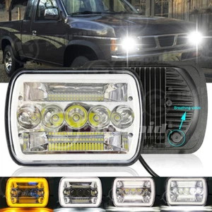 1 pieza Faros LED de 120W 5X7 7x6 pulgadas Hi/Lo Halo DRL para camionetas Toyota Turcks - Imagen 1 de 15