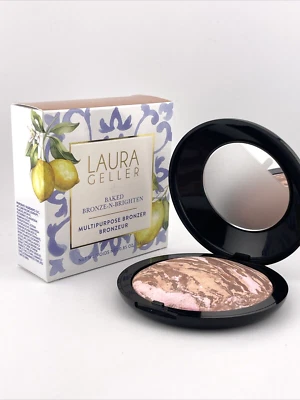 Laura Geller Baked Bronze-N-Brighten Multipurpose Bronzer .85oz New FAIR Shade - image 1 of 4