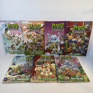 Menge 7 PFLANZEN vs ZOMBIES Graphic Novels Bücher 4 HC 3 PB Dark Horse Comic - Bild 1 von 11