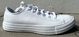 Converse Men's Jack Purcell Gold Standard Leather Oxfords, 5.5 - Picture 1 of 5