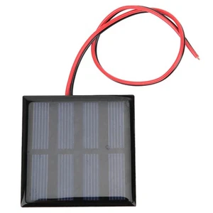 5Pcs Mini Solar Panel Power Supply Module Board With 30CM Red Black Line New - Picture 1 of 20