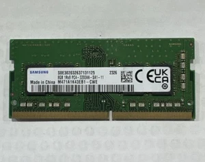 Samsung 8GB 8 gb PC4-3200AA Laptop 3200Mhz 260pin SODIMM DDR4 DDR 4 RAM - Picture 1 of 2