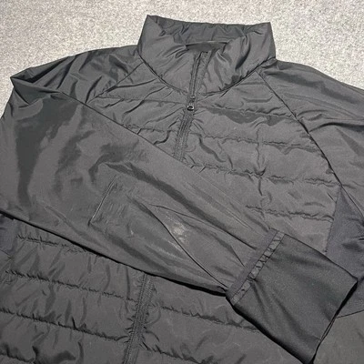 Куртка мужская Under Armour размер XL приталенная Run Insulate гибридная черная легкая - Изображение 1 из 4