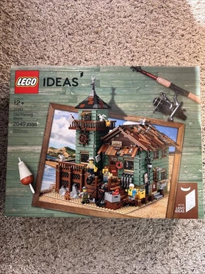LEGO Ideas: Old Fishing Store (21310) Modular Retired Rare Fisherman Crab Fish - Image 1 of 2