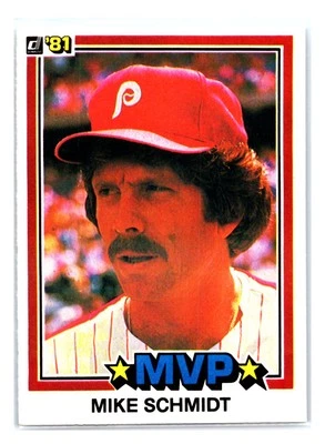 Mike Schmidt 1981 Donruss #590 Philadelphia Phillies - Image 1 of 2