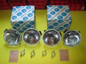 Alfa Romeo Lancia Ferrari Lamborghini Fiat 850 1300 1500 Carello head lights NOS - Bild 1 von 7