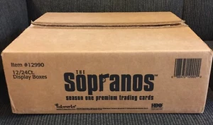 2005 Inkworks HBO The Sopranos Empty CASE box - Picture 1 of 8