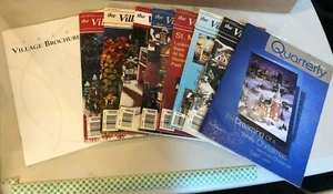 the VIllage Chronicle The magazine for Department 56 Collections Lot of 9 #2310 - Foto 1 di 4