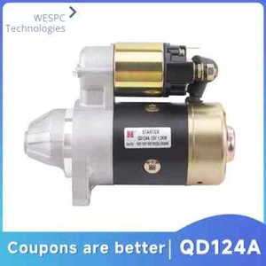 QD124A 12V 1.2KW Engine Starter Motor Copper Made for Generator Accessories - Picture 1 of 10