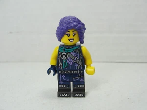 Zoey DREAMZzz 71459 LEGO Minifigure Braided Purple Hair Female Figure - Picture 1 of 2
