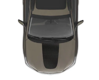 Honeycomb Blackout Hood Vinyl Decal Sticker Fits Subaru Outback 2010-2023 - Image 1 of 4