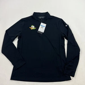 NEW Nike Dri-FIT Victory UV Lightweight 1/2 Zip Pullover Oregon Ducks Sz Medium - Picture 1 of 9