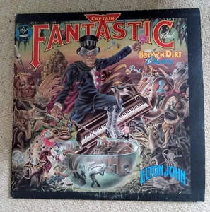Only 2000 Copies Made! *SIGNED* Elton John CAPTAIN FANTASTIC Lp~BROWN VINYL - Picture 1 of 6