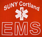 SUNY Cortland University EMS EMT Rescue NY T-Shirt XL FDNY