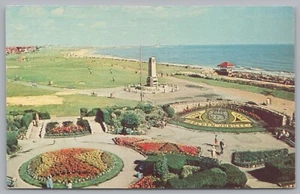 Gardens And Links, Whitley Bay, Vintage Post Card. - Picture 1 of 2