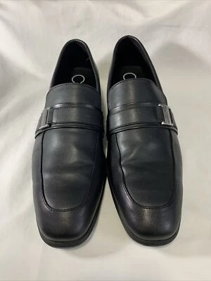 Calvin Klein Black Lancelot Dress Shoes Size 11, ~ 34F9479 - Image 1 of 4