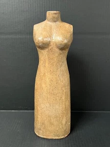 VINTAGE FEMALE MANNEQUIN PAPERMACHE MOLD - TORSO T#307 - Picture 1 of 4