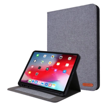 Funda inteligente con soporte de cuero para iPad 10/9/8/7/6/5th Air Pro M2 M4 2024 12,9" Foto 1 de 4