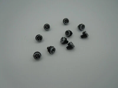 RUEDAS DELANTERAS ESPECIALES AURORA AFX 4 VELOCIDADES ~ ESTILO MAG ~ 10 PIEZAS NOS ~ PIEZAS ORIGINALES Foto 1 de 2