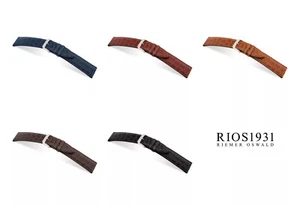 Rios1931 Prestige - Watch Strap made of Alligator Leather (244) - 5 Colors - Picture 1 of 7