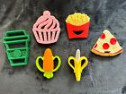 Adorable Food Themed Infant teethers (Lot of 6) various brands