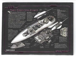 2023 STAR WARS PRERELEASE NABOO QUEEN'S ROYAL STARSHIP SW01.SSR29 - Picture 1 of 2