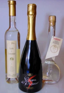 GRAPPA SET DI 3 GRAPPE DI PROSECCO DI BARBERINO E DI CHARDONNAY 70cl 50cl 50cl - Imagen 1 de 8