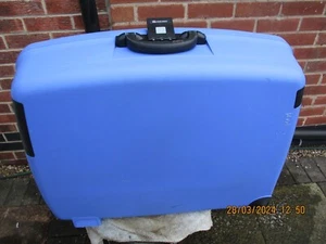 LARGE DELSEY BLUE Hard Shell Combination Lock 29 X 10 X 22 ins app - Picture 1 of 12
