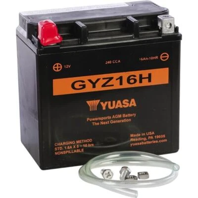 Yuasa - YUAM716GH - High Performance Maintenance Free Battery, GYZ16H Foto 1 de 4