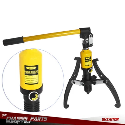 Hydraulic Gear Bearing Wheel Bearing Puller Separator Tool Set Kit 5 Ton 3 Jaws - Image 1 of 4