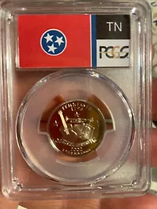 2002-S Tennessee State Label Quarter - PCGS PR70DCAM - Top Grade - Nice!!! - Picture 1 of 24