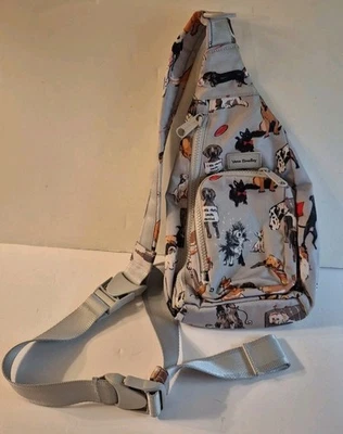 Vera Bradley Reactive Mini Sling Backpack, Bag - Variety of Dogs-Excellent Cond. - Image 1 of 4