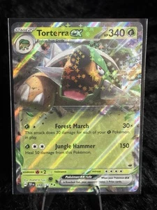 Torterra ex 012/162 Zeitliche Kräfte Double Rare Pokemon TCG Karte NM - Bild 1 von 6