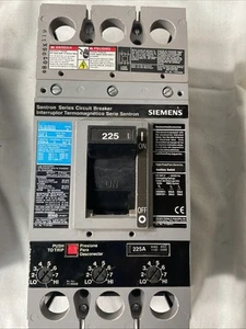 Siemens FXD63B225 600V 3 Pole Circuit Breaker - Picture 1 of 24