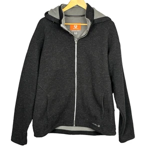 Merrell Performance Hooded Wool Blend Jacket Mens XL Full Zip Utility Outdoor - Picture 1 of 11