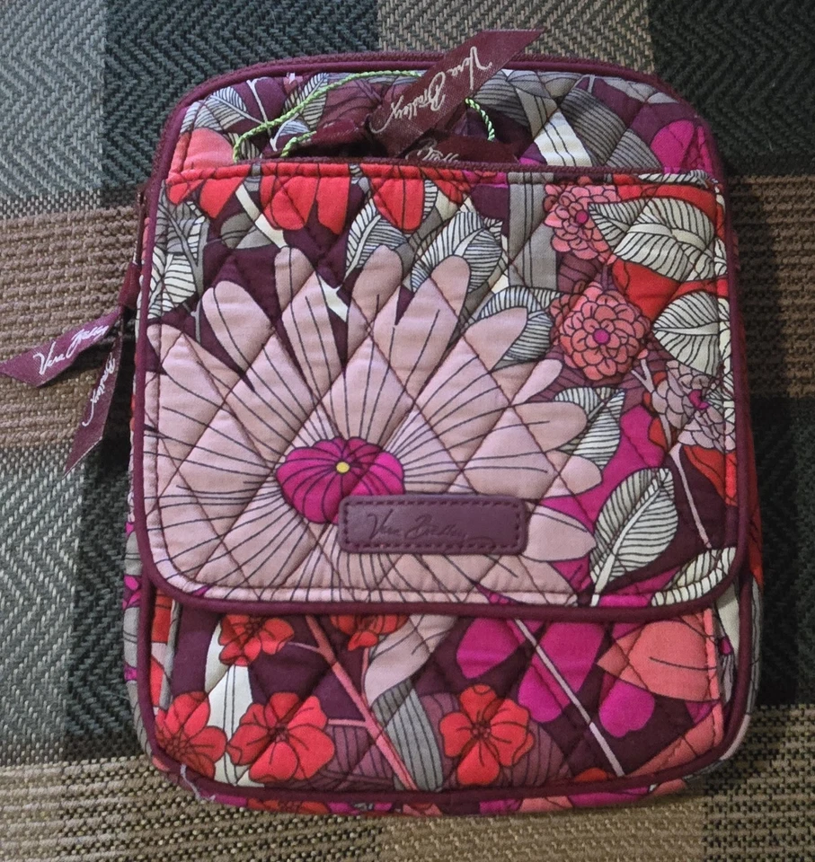 Новый VERA BRADLEY богемные цветы мини хипстер сумка через плечо красный розовый цветочный подарок - Изображение 1 из 1