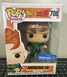 Funko Pop! Dragon Ball - Android 16 Metallic Walmart Exclusive #708 - H03 - Imagen 1 de 8