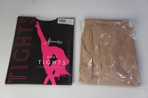 Alexandra Collection Body Tight Dance Tights Tan Size S/M - New Open Box - Picture 1 of 10