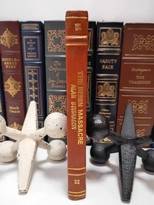 The Benin Massacre Alan Boisragon Custom Bound Leather Gold Gilt 1897 Nigeria - Picture 1 of 8