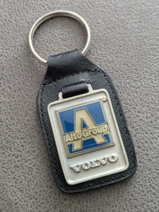 Vintage Alto group Volvo Main Dealer Leather Keyring  - Picture 1 of 3