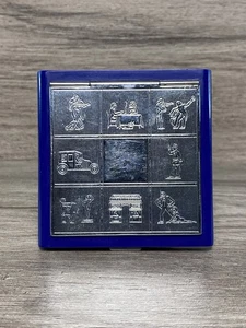 Vintage Bourjois Evening In Paris Art Deco Make-up Kompakt - Bild 1 von 12